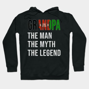 Grand Father Afghanistani Grandpa The Man The Myth The Legend - Gift for Afghanistani Dad With Roots From  Afghanistan Hoodie